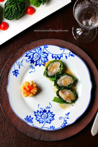 involtini verza rana pescatrice ricetta involtini verza rana pescatrice ricetta