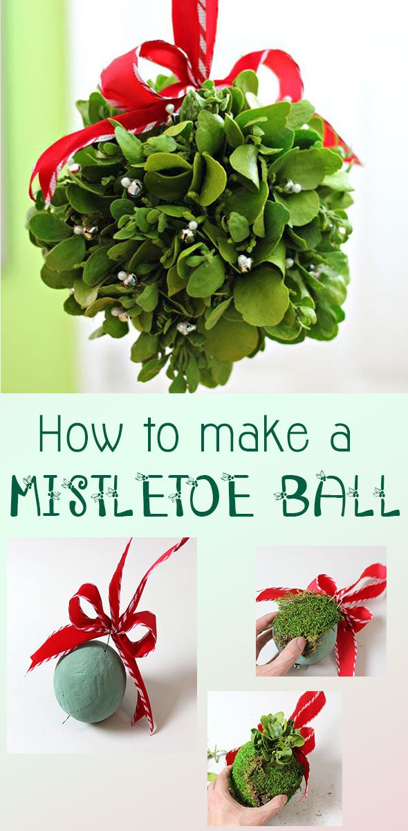 How to Make a Kissing Ball Christmas Time
