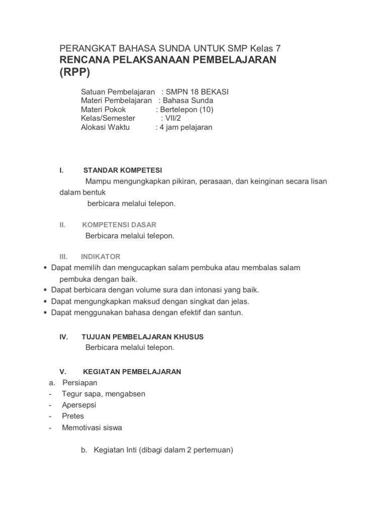 Contoh Warta Sunda Pendek Tentang Lingkungan Nikmati