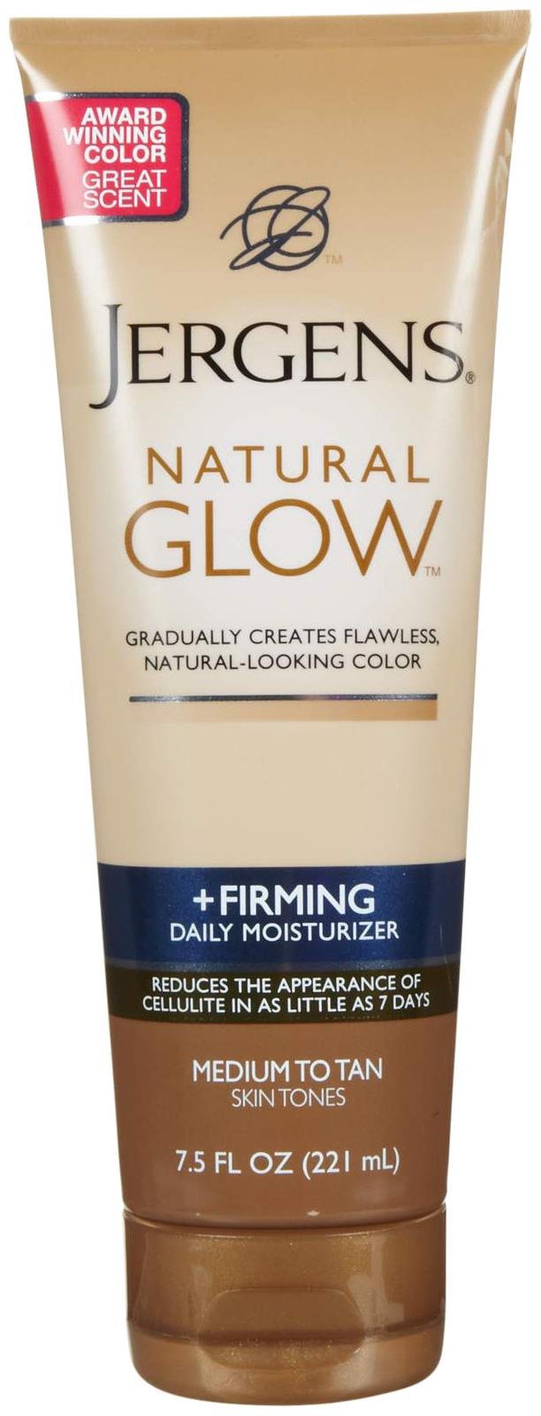 DivaDebra Jergens Natural Glow + Firming Gradual Tanning Lotion