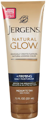 jergens firming glow natural divadebra tanner self
