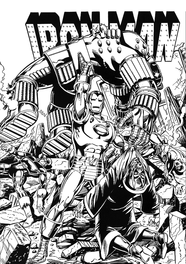 Iron Man Coloring Pages ~ Free Printable Coloring Pages - Cool Coloring