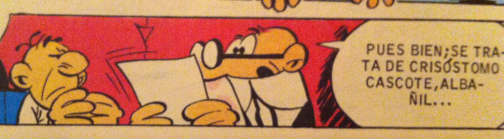 EL MILLONCETE EL PLANO DE ALIGUSANO (Francisco Ibáñez, 1974)