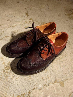 NEPENTHES TRICKER'S MENS & WOMENS Multi-Tone Brogue/Browns SUNRISE MARKET