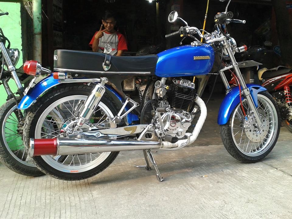 49 Modifikasi Cb Warna Biru Inspirasi Penting