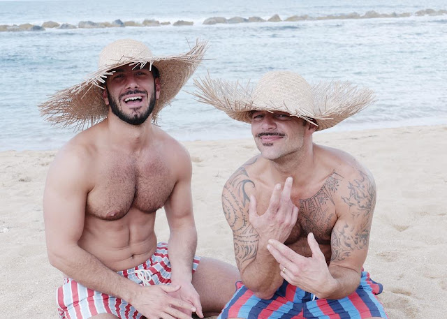 Ricky Martin y su esposo causan furor en Instagram con estas fotos en la playa
