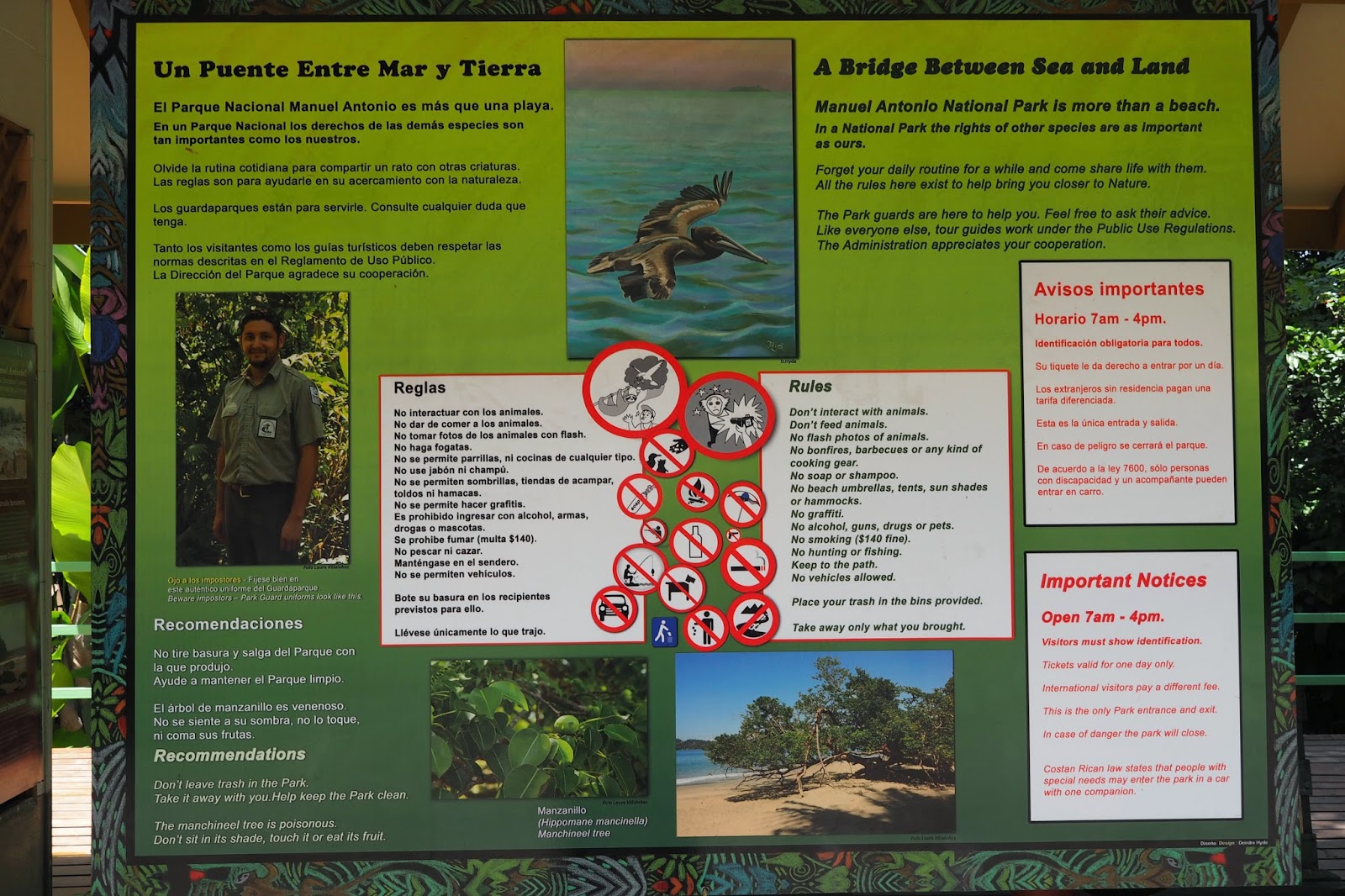 Il cielo blu del Peru' Costa Rica Parque Manuel Antonio. A molti