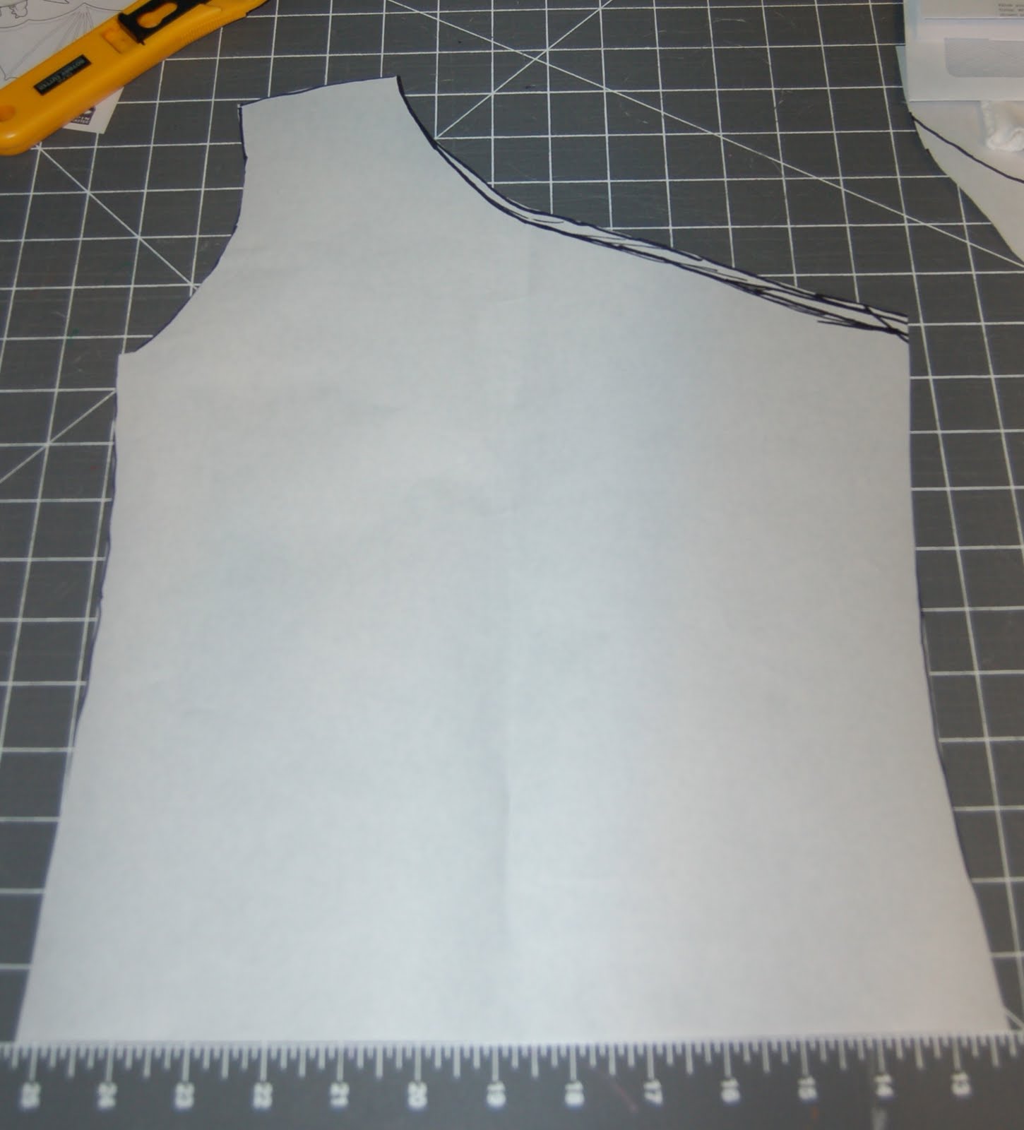 One Shoulder Top, and Tutorial - Scattered Thoughts of a Crafty Mom by ...