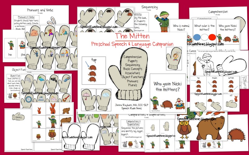 headlinesandmore The Mitten Preschool Unit