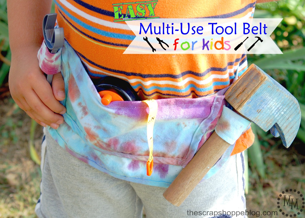 multi use tool belt for kids