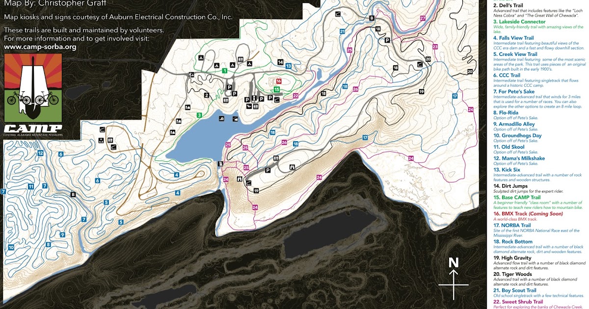 chewacla state park bike trails