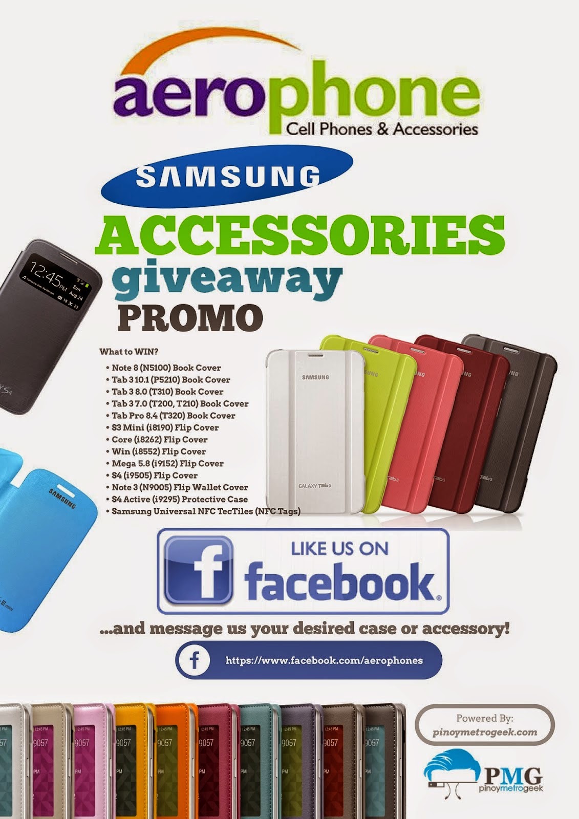 WINNERS of Aerophone Cebu Samsung Accessory Promo Week 4!