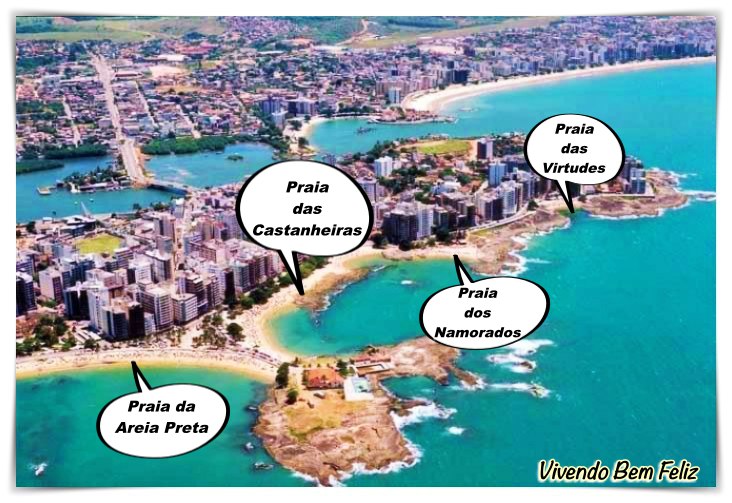 Um passeio pelas 4 praias do Centro de Guarapari Natureza Capixaba