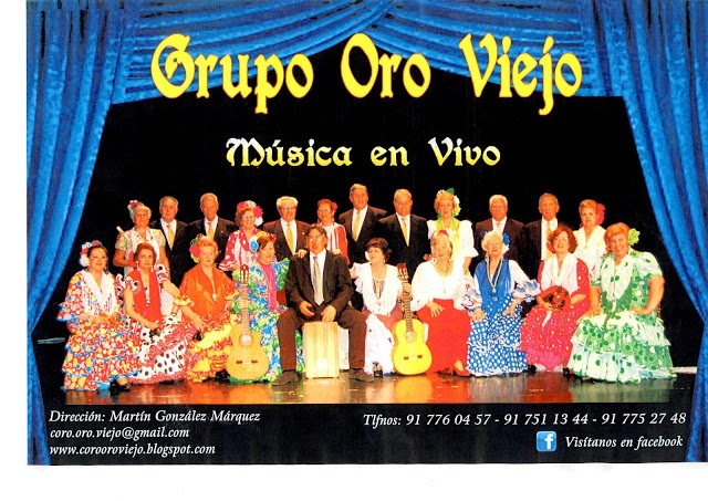 Oro Viejo, coro rociero viernes 24 19:00 Madroño, Vicálvaro