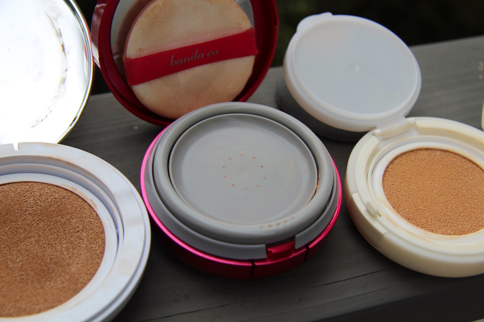 meganscribbles Korean BB or CC Cushion Overview with Banila, Etude