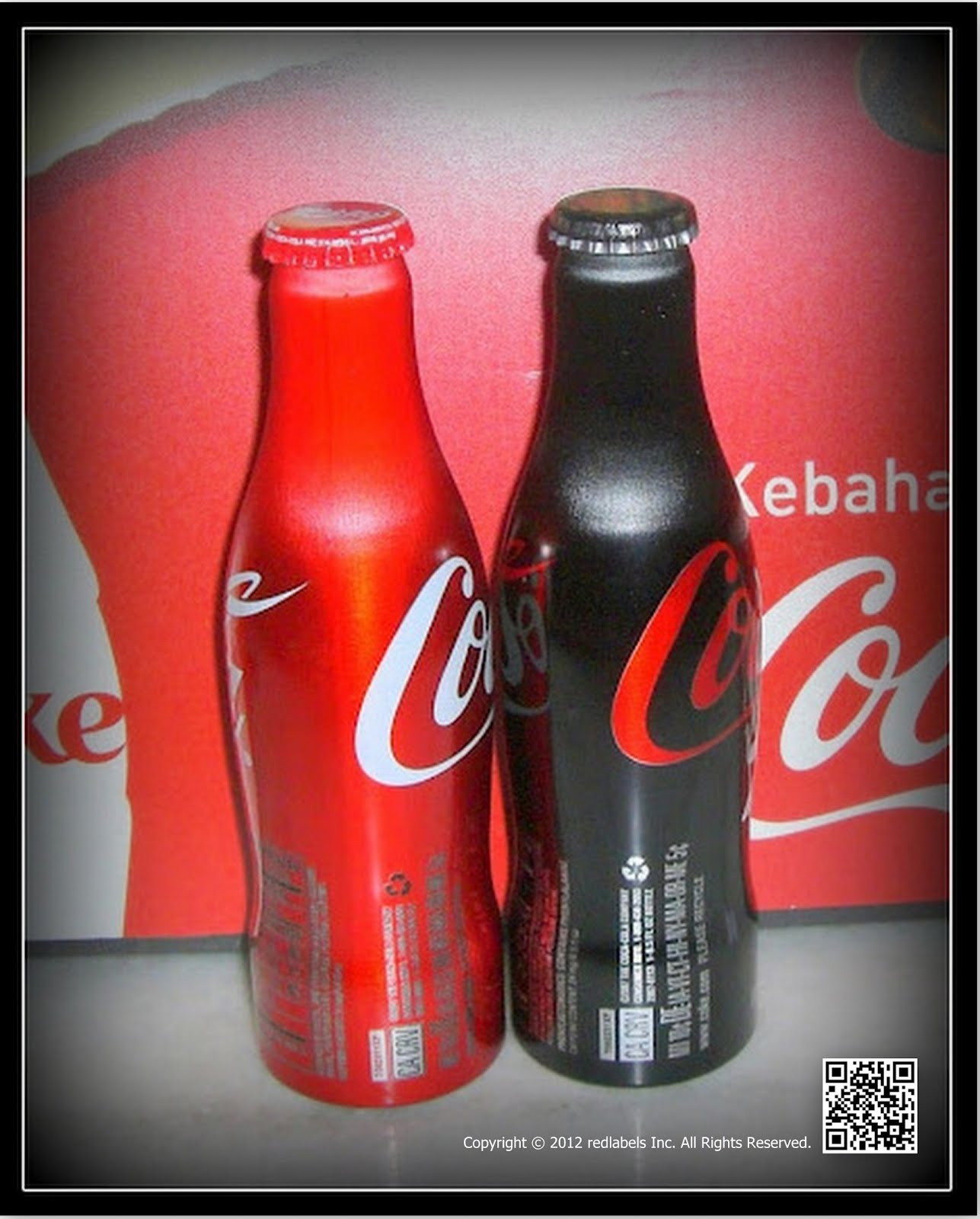 Aluminum Bottle Collector Club Coca Cola Test Bottle USA 2008