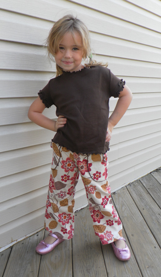 Ribbons and Ric Rac.....Sew Much Fun! Corduroy Pants and Lily Bird