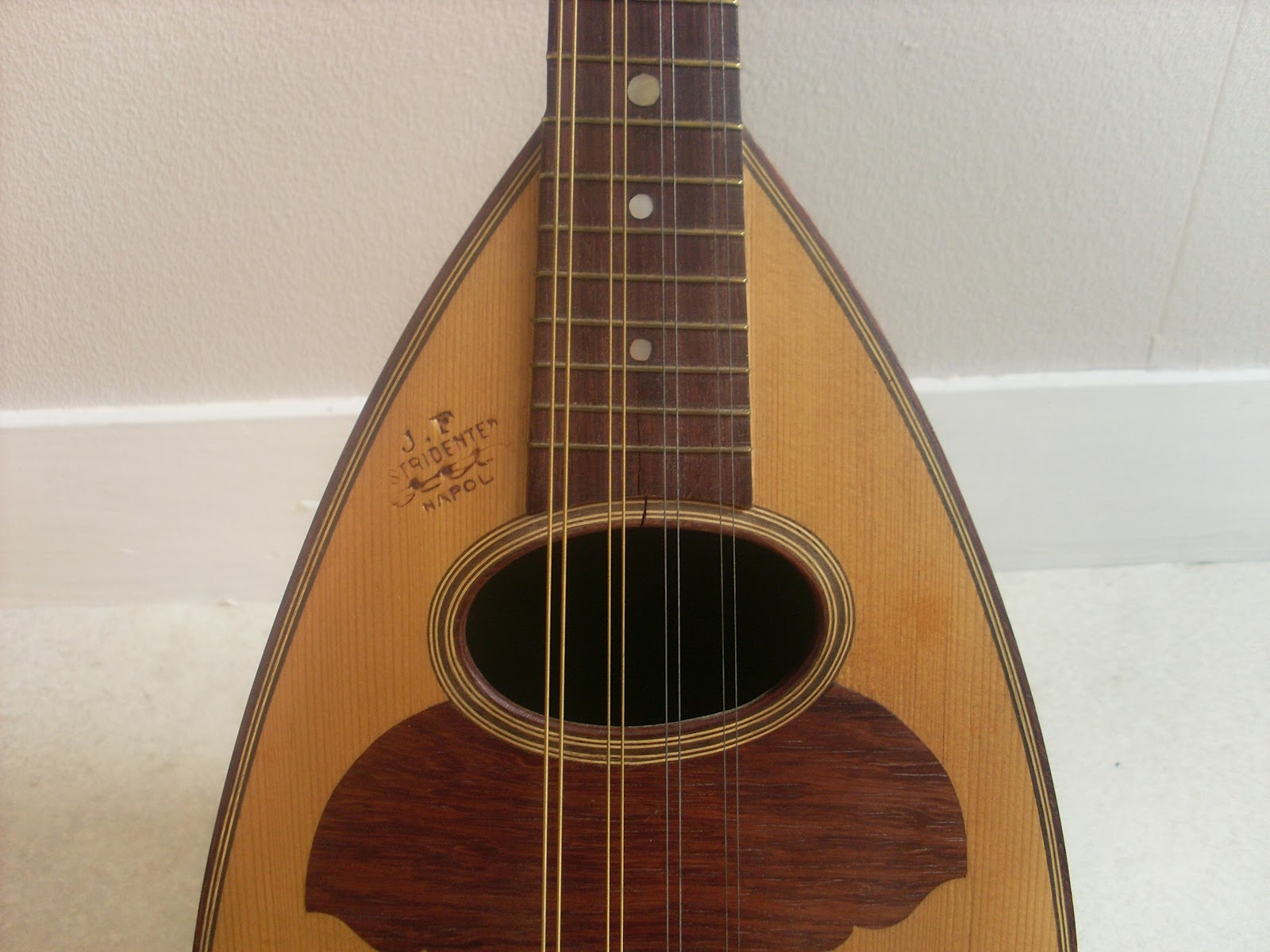 Collection d'instruments à cordes Photo n°20 Mandoline Napolitaine