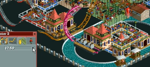 (스압주의) 롤러코스터 타이쿤 장인 - 킹무성