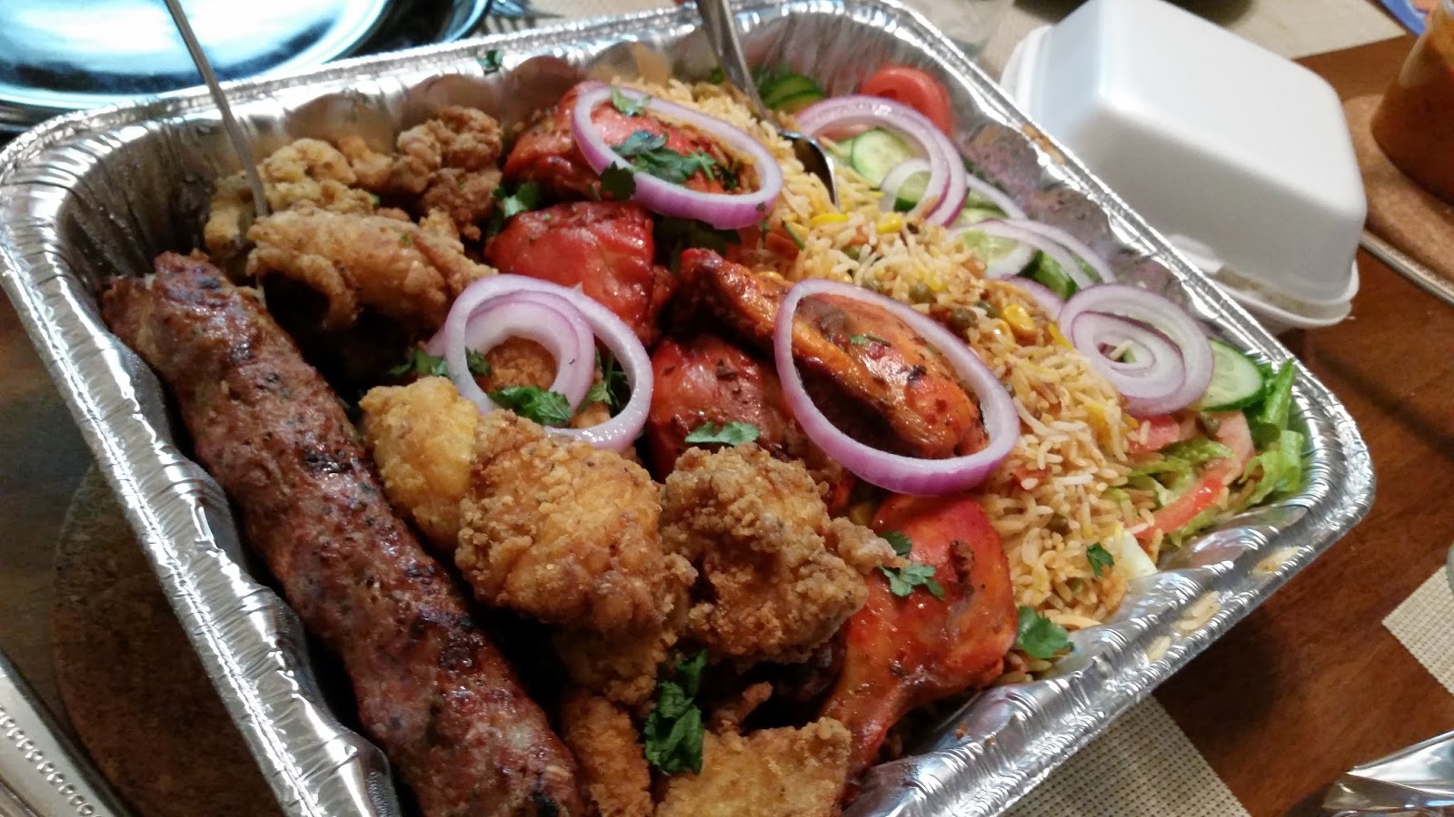 Warning, Spicy Spicy Spicy at Chutney Restaurant in Lessard Mall