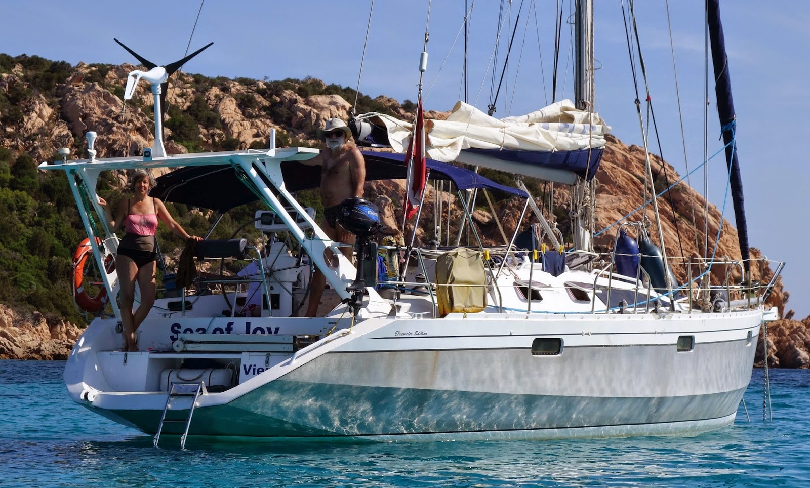 Sailing Sea of Joy Costa Smeralda and Maddalena with friends