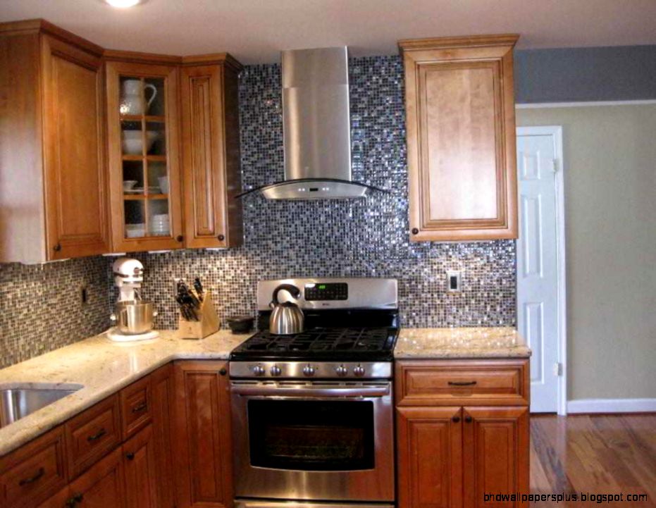 Decorate the Kitchen with Wallpaper Kitchen Backsplash Ideas