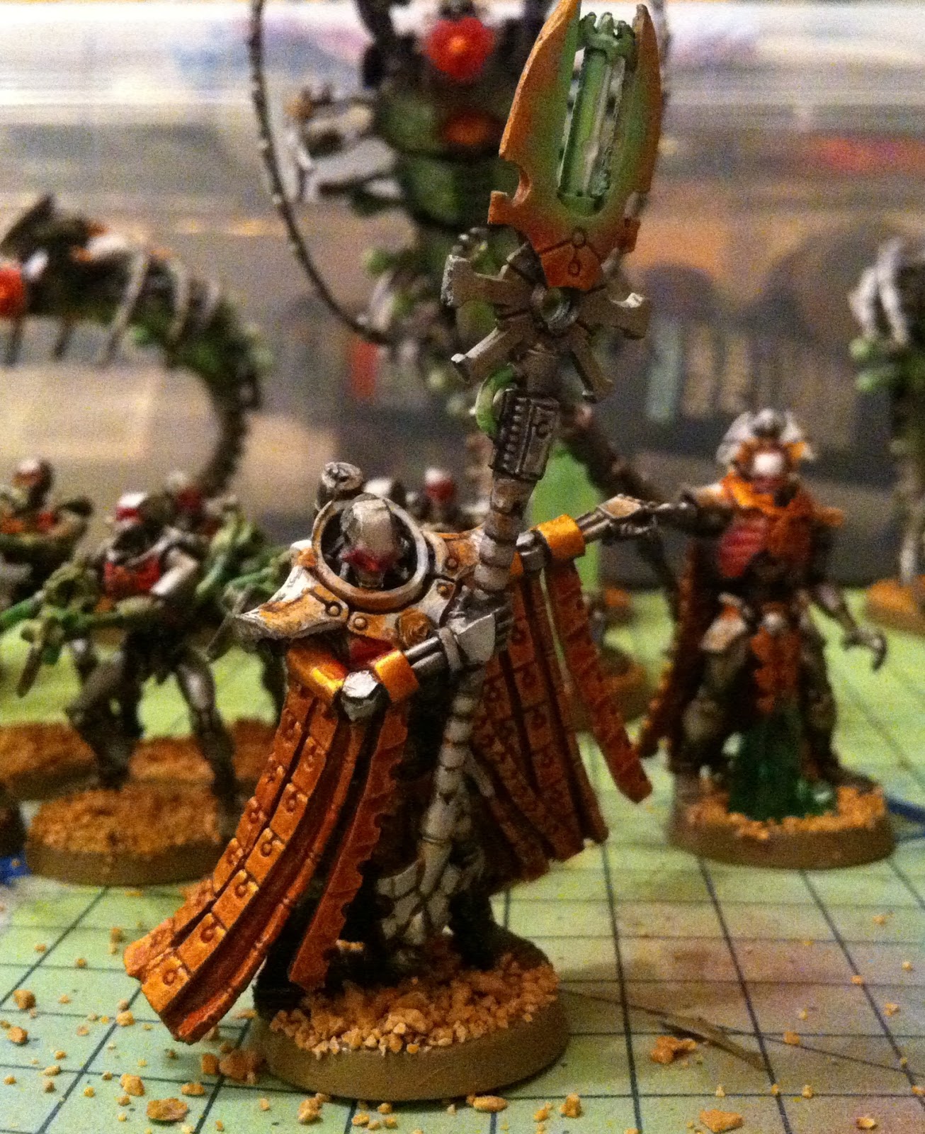 WIP - Basing Necrons - Bloody Dice