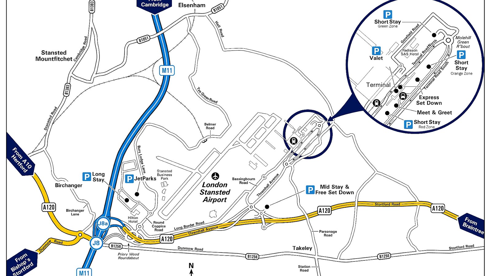 Stansted Airport Car Parking Trip to Park