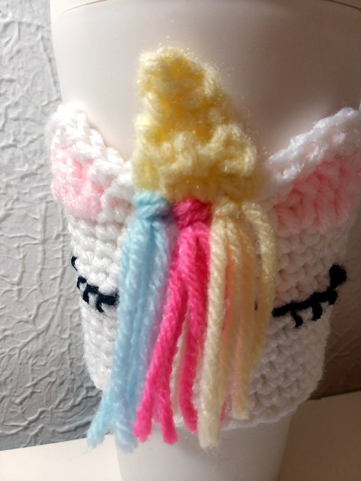 CuppaStitches Be A Unicorn Cup Cozy