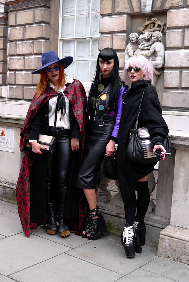 London Fashion Week AW13 – The Fashion Parade – Street Style