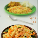 Carrot Rice Recipe | Lunch Box Ideas /Quick Lunch Ideas 