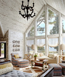 cozy winter cottages homes cottage interiors cabins houzz jubelirer jessica via