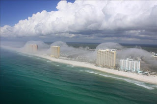 Niebla sobre una Ciudad de Florida