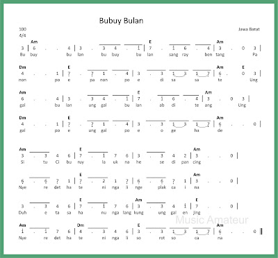 Lirik Lagu Bubuy Bulan