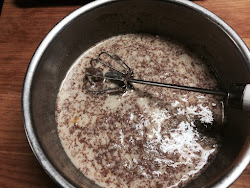 bread cooker pressure pudding raisins cubed rest milk minutes mix let