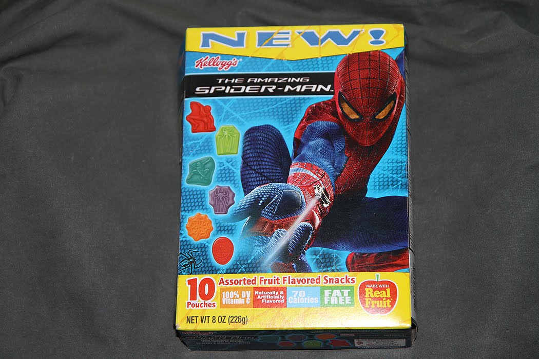 The Comic Book Literacy Documentary Blog Amazing SpiderMan Fruit Snacks