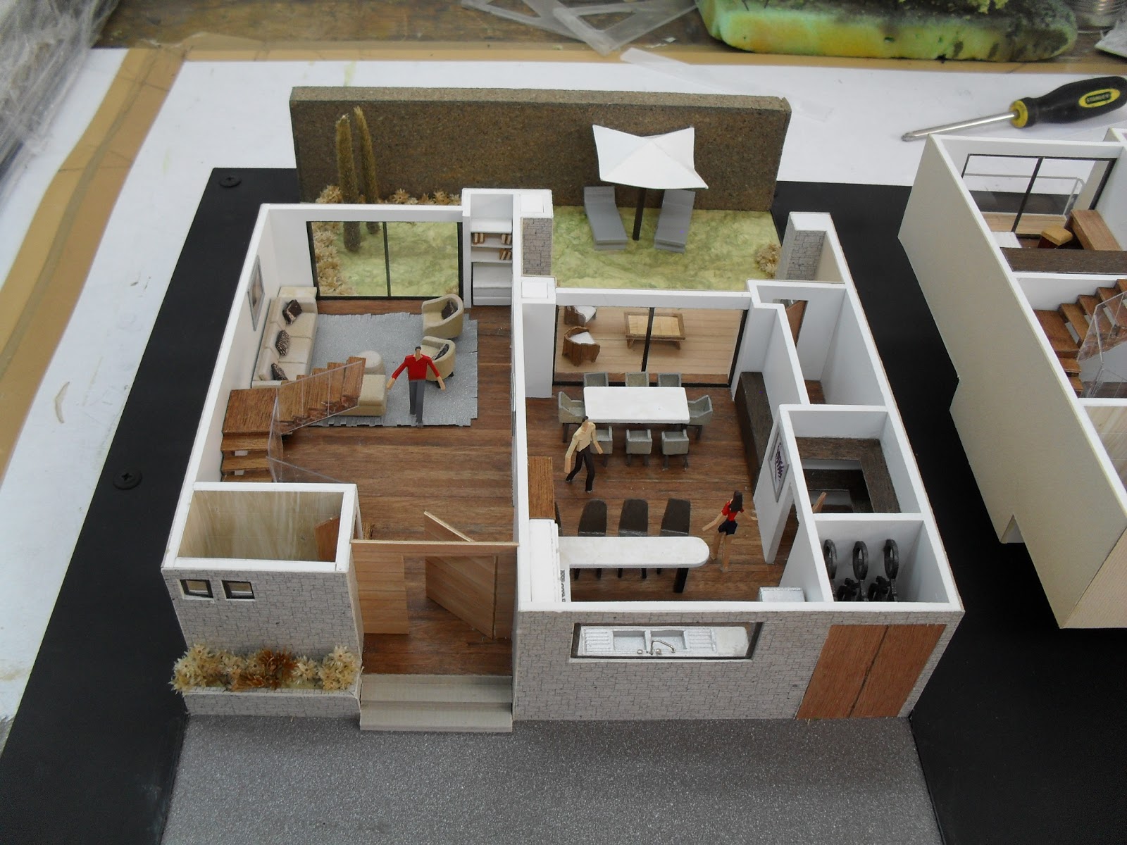 Maquetas de casa habitacion