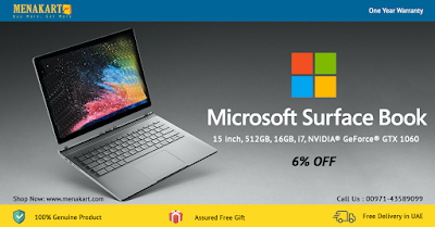 Microsoft Surface Book 2, 15 inch, 512GB, 16GB, i7, NVIDIA® GeForce® GTX 1060