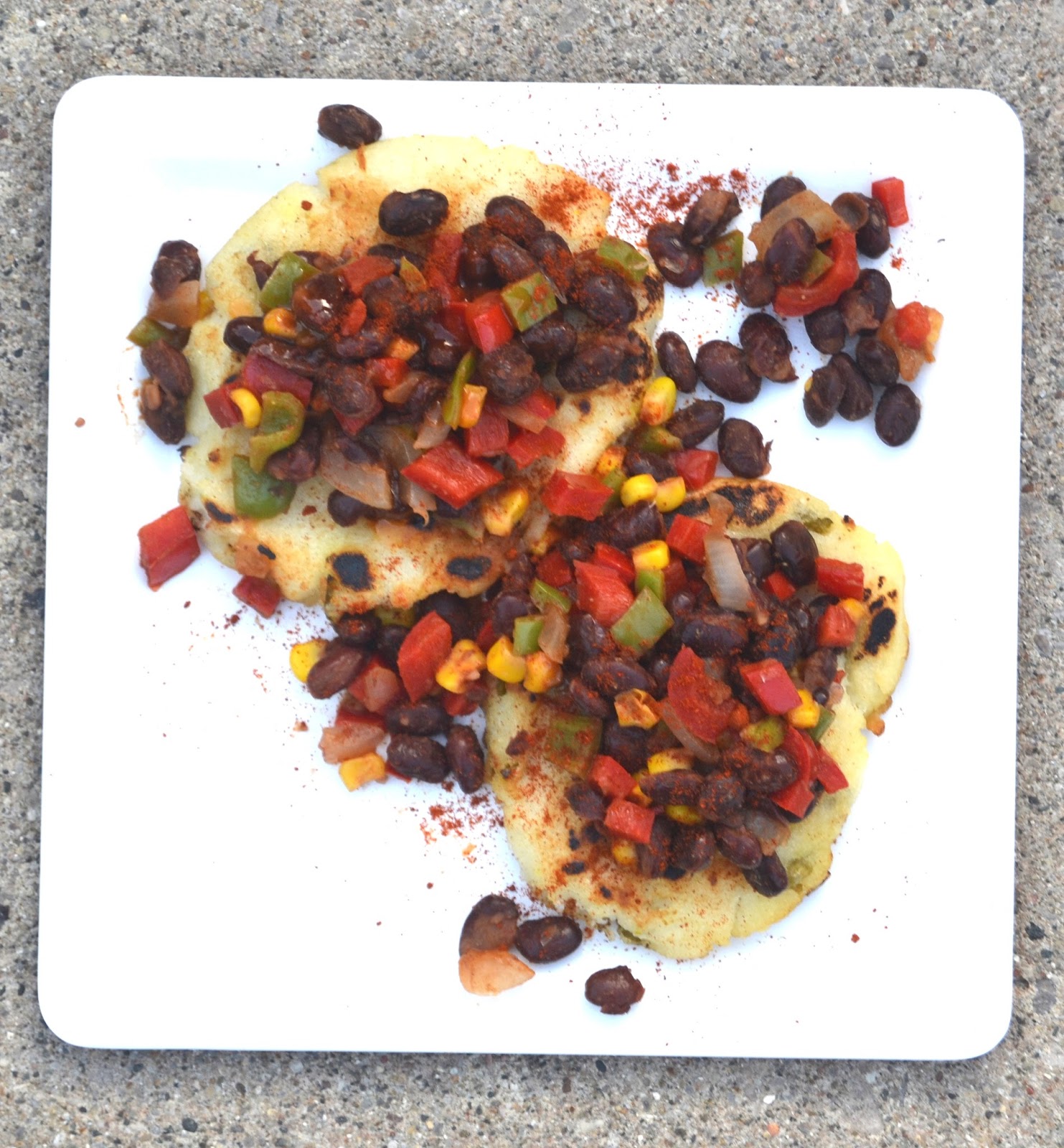 Vegetarian Fajita Arepas The Nutritionist Reviews