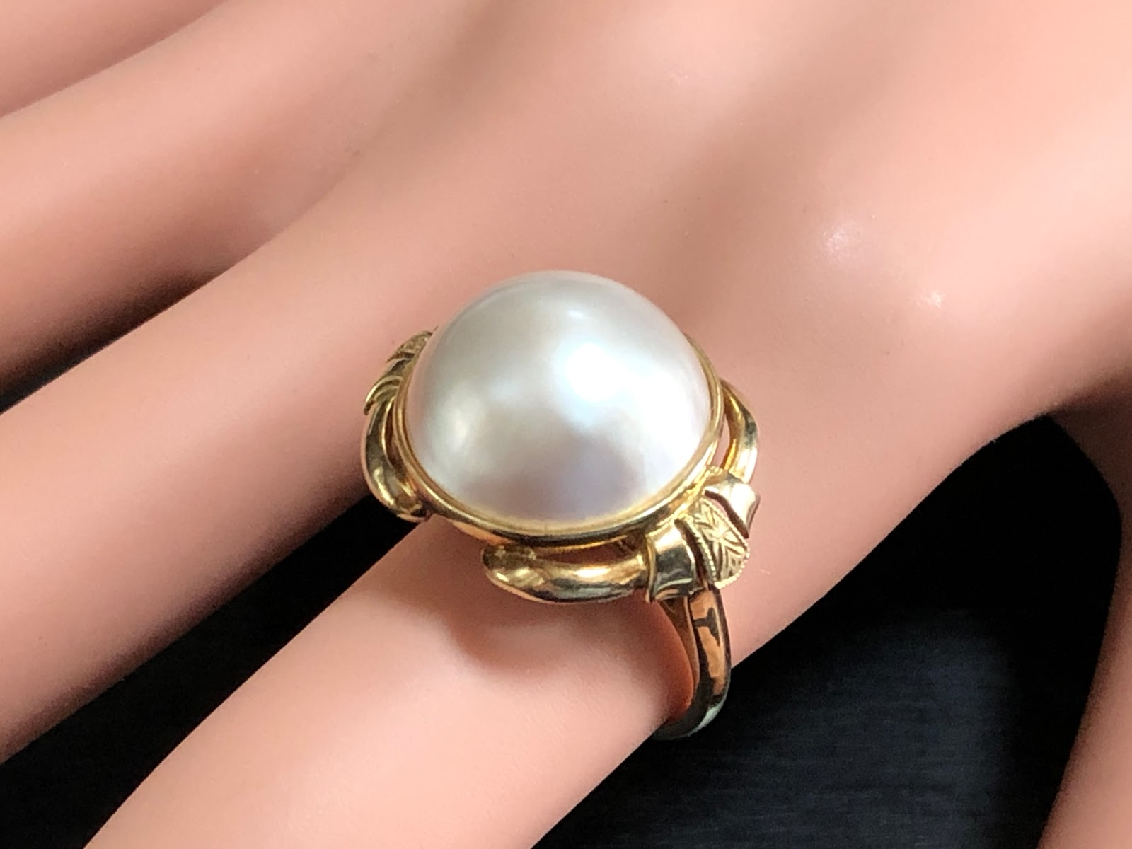 たしろ屋 本物 真珠 ピーコック ブルーマベパール オパールペンダント