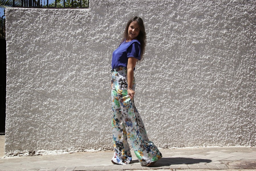 DIY Costura: Pantalón palazo (patrones y moldes gratis). Blog de costura y blog diy.