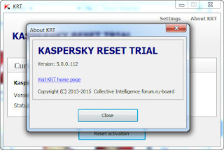 Download  Kaspersky Trial Reset 5.1 Final