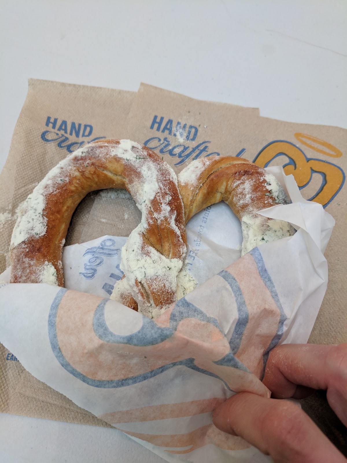 Auntie Anne's Pretzels Julie's Dining Club