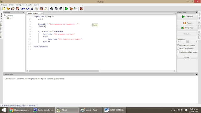 programacion decomputadoras nemg: 7.Curso de Programacion : Pseint ...