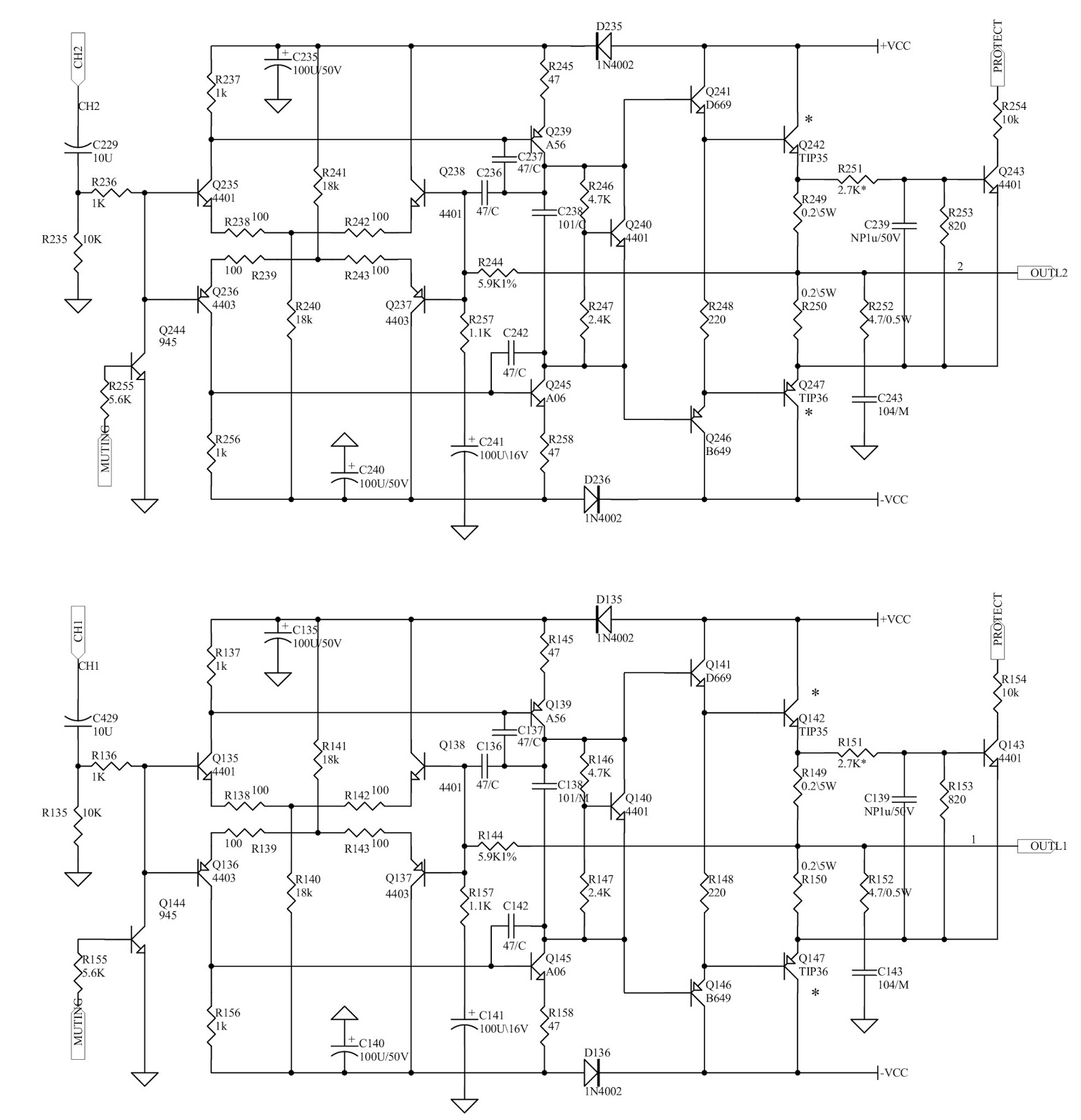 Master Electronics Repair ! JBL MA6002 MARINE SERIES SCHEMATIC