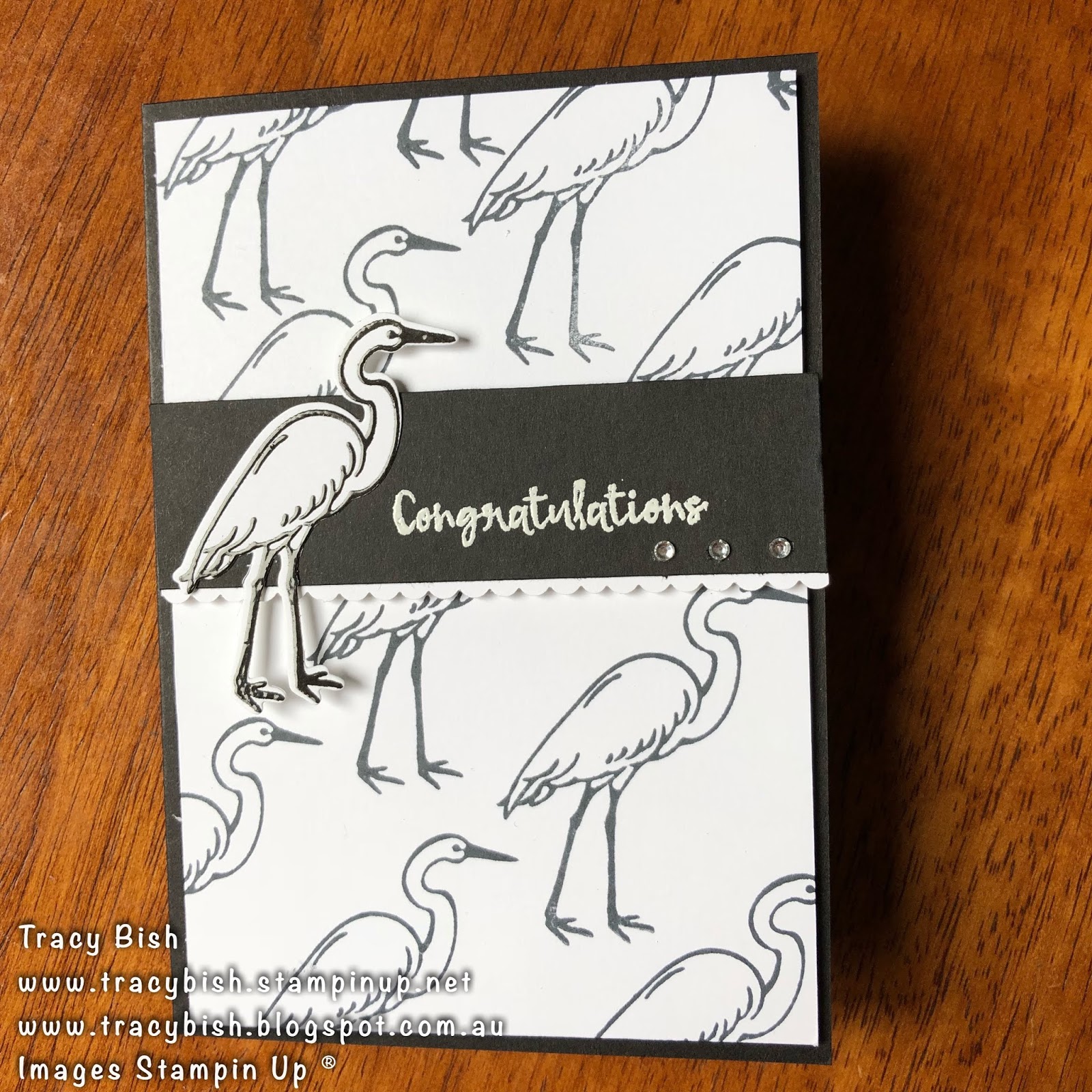 Quick and Simple card using Lilypad Lake Bundle Tracy Bish