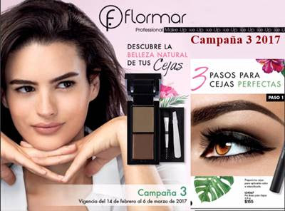 Catalogo de productos Flormar c-3-2017 catalogo maquillaje cejas flormar c-3-2017