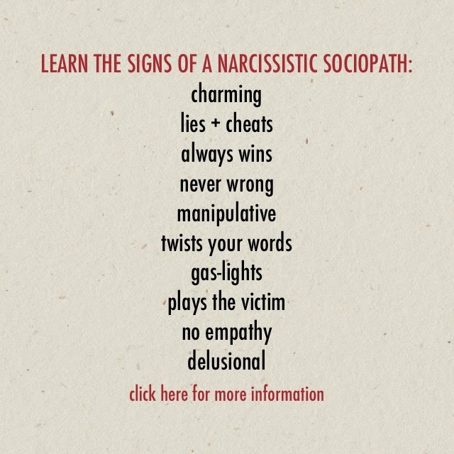 Is narcissistic sociopath a what Narcissistic Sociopath