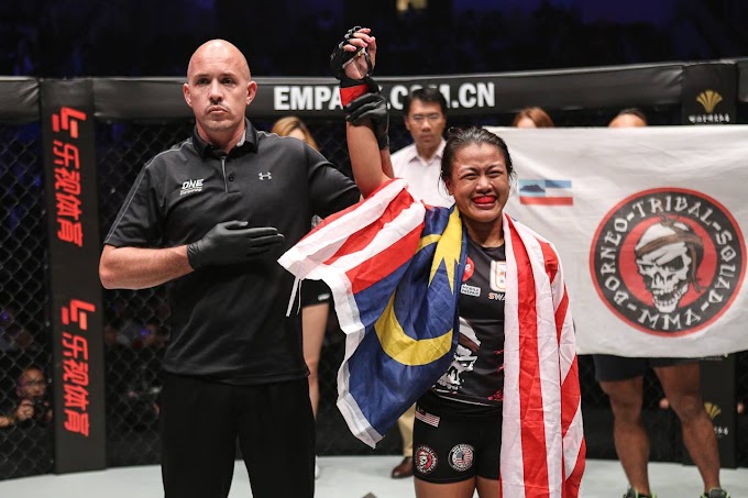 Sabahan MMA fighter Ann Osman Wins ONE Championship fight In Hefei, China