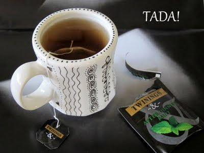 decoro sin decoro: Decorar porcelana blanca